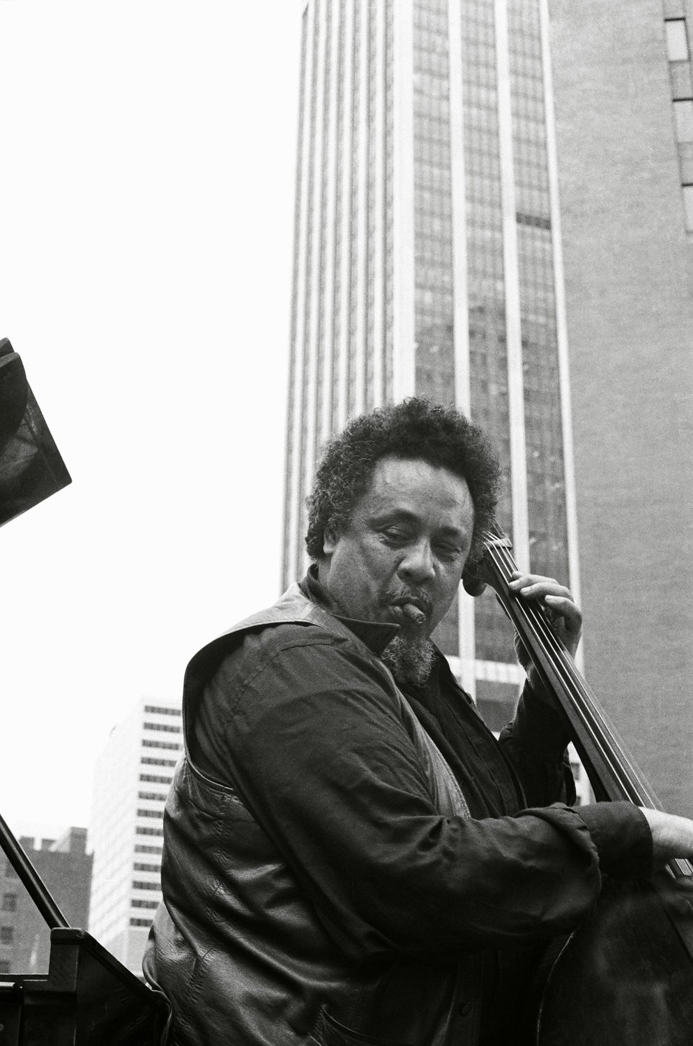 Charles Mingus performing in New York, July 1976